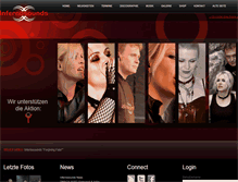 Tablet Screenshot of infernosounds.de